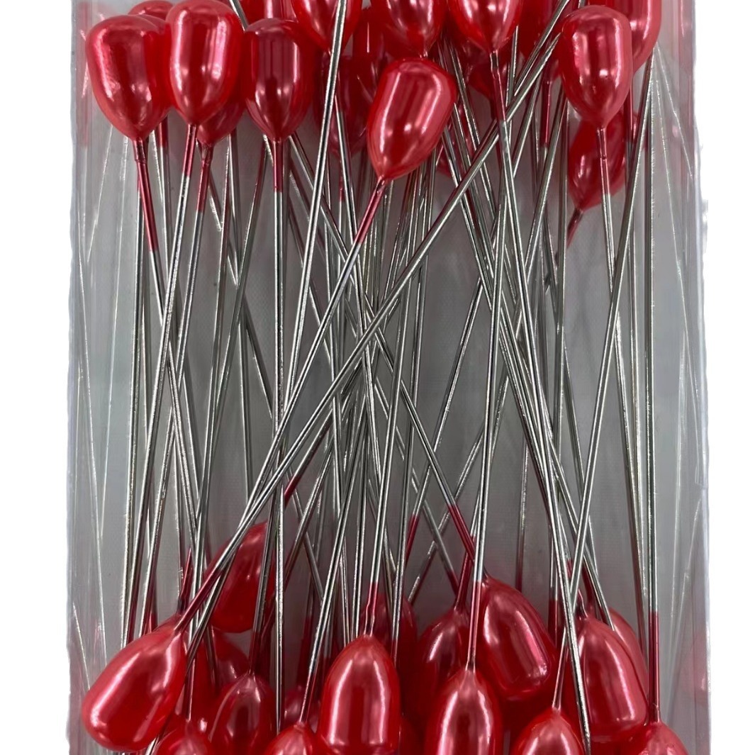 Venta directa de fábrica 6*9*65mm color en forma de pera aguja de posicionamiento de ropa 50 piezas