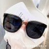 Square advanced fashionable trend sunglasses, 2023 collection, Korean style, high-quality style, internet celebrity