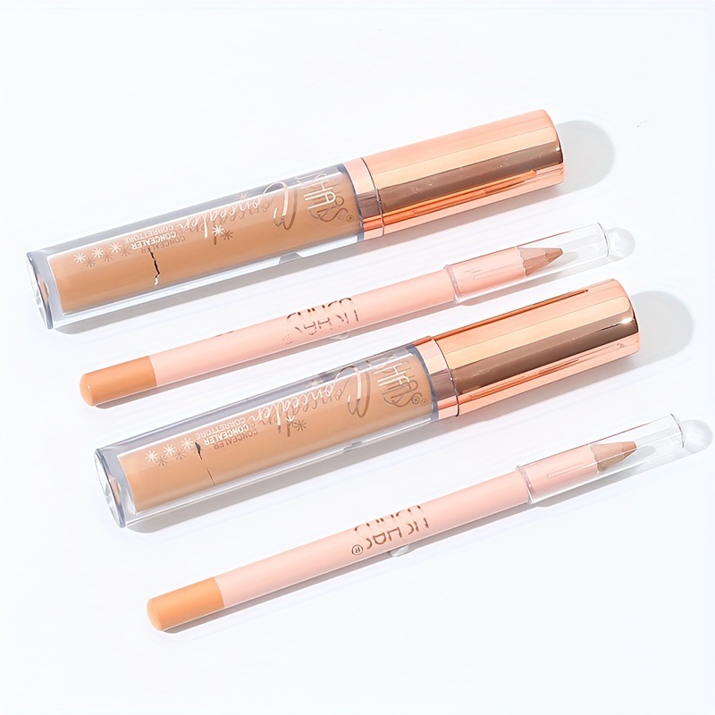 (Display-Box) 12 Stück USHAS heiß verkaufter Concealer + Concealer-Stift, gemischt mit 3 Farben_voghion.com