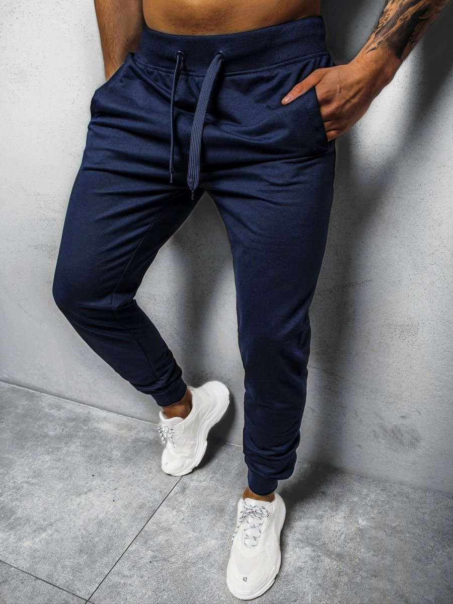 Cross-Border Pantalones deportivos cálidos para hombres Pantalones deportivos de moda casual forrados de lana para hombres Otoño e invierno pantalones cálidos Ventas de fábrica para hombres