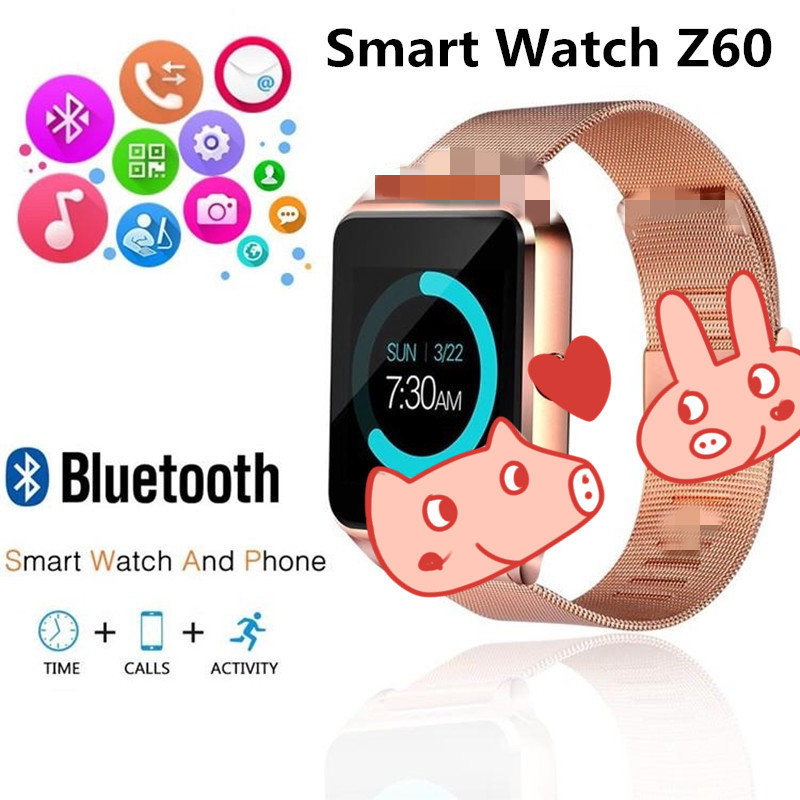 Cross-border Z60 Steel Band Smart Watch...