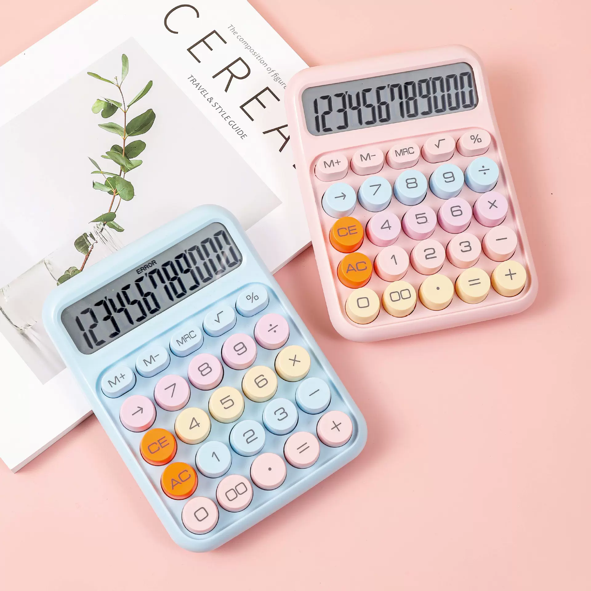 高颜值多巴胺计算器财务办公会计计算器calculator 学生计算