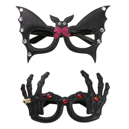 Halloween glasses Halloween glasses creative ghost pumpkin photography prop atmosphere decoration Halloween glasses
