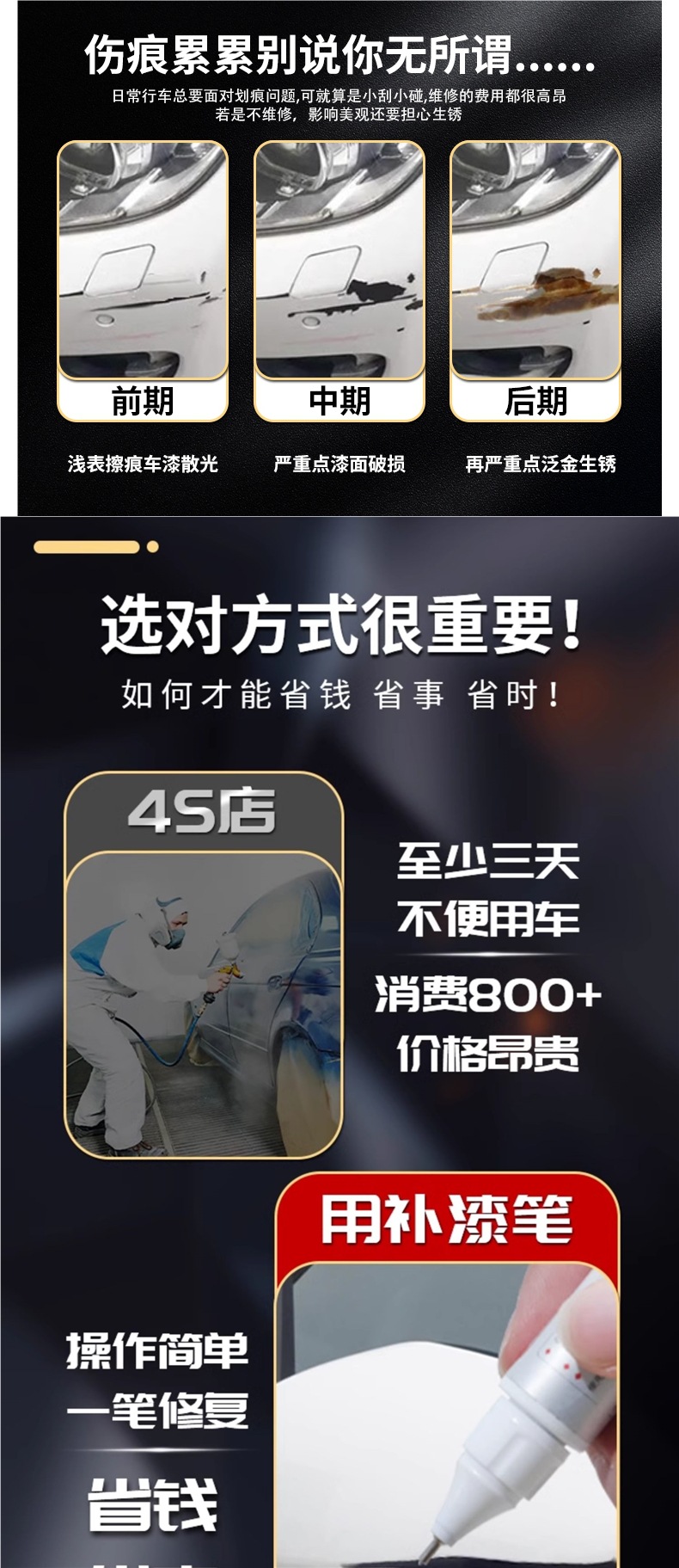 BYD Yuan UP Touch-Up Paint Pen Scratch Repair
