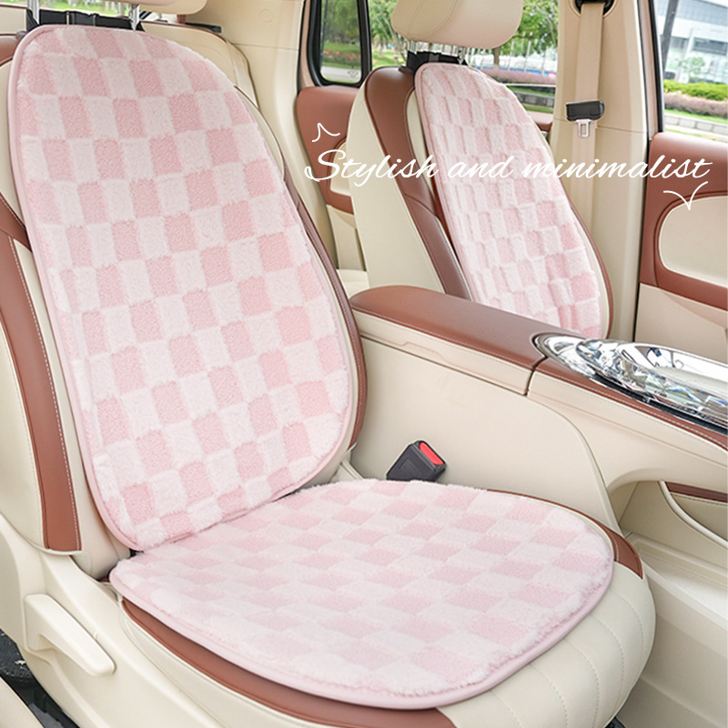 秋と冬のカーシートクッション、シンプルで美しい、車の暖かい厚みのある滑り止めシートクッション、豪華で快適なカーシートクッション|undefined
