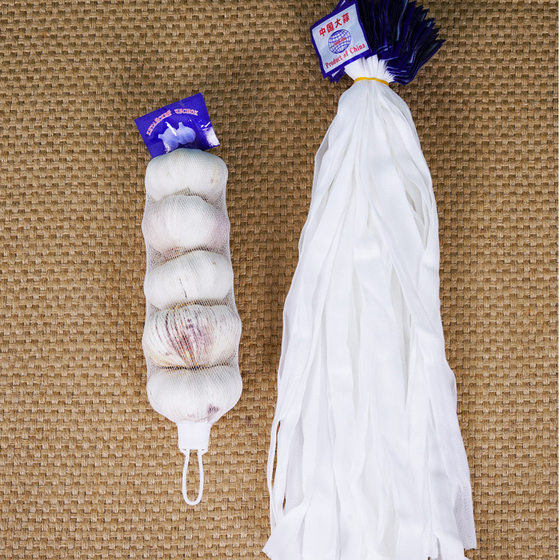 Manufacturer Wholesale Mesh Bag Garlic Mesh Mesh Bag Supports Mixed Batch PE Plastic Packaging Protective Mesh Bag