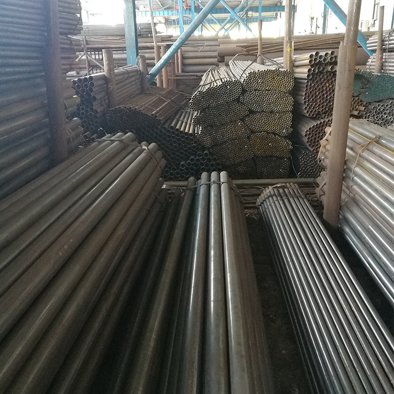 广东焊管 159*4.5直缝焊管 建筑外墙脚手架子管 高频焊接铁圆管