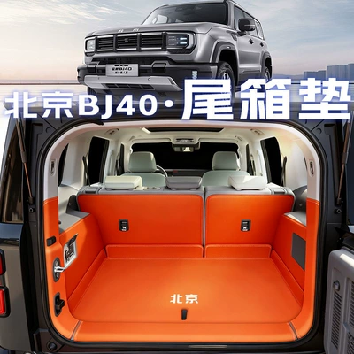 coverage Beijing BJ40e trunk — Trunk Mat