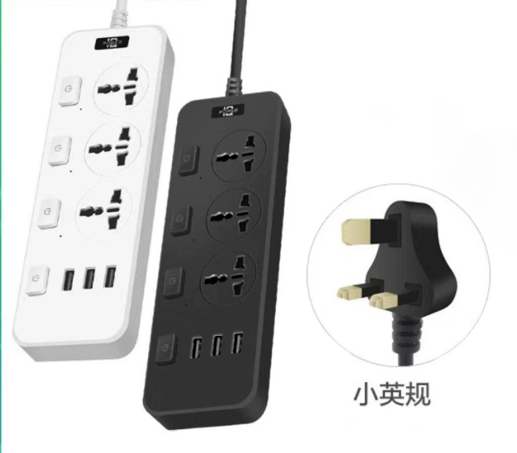 Поставка питания через границу многодырумная USB розетка 3-孔Exclusive beauty вилка с多开关 встраиваемая бытовая рядовая розетка много вставок и оптом