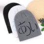 秋冬小众字母基础冷帽