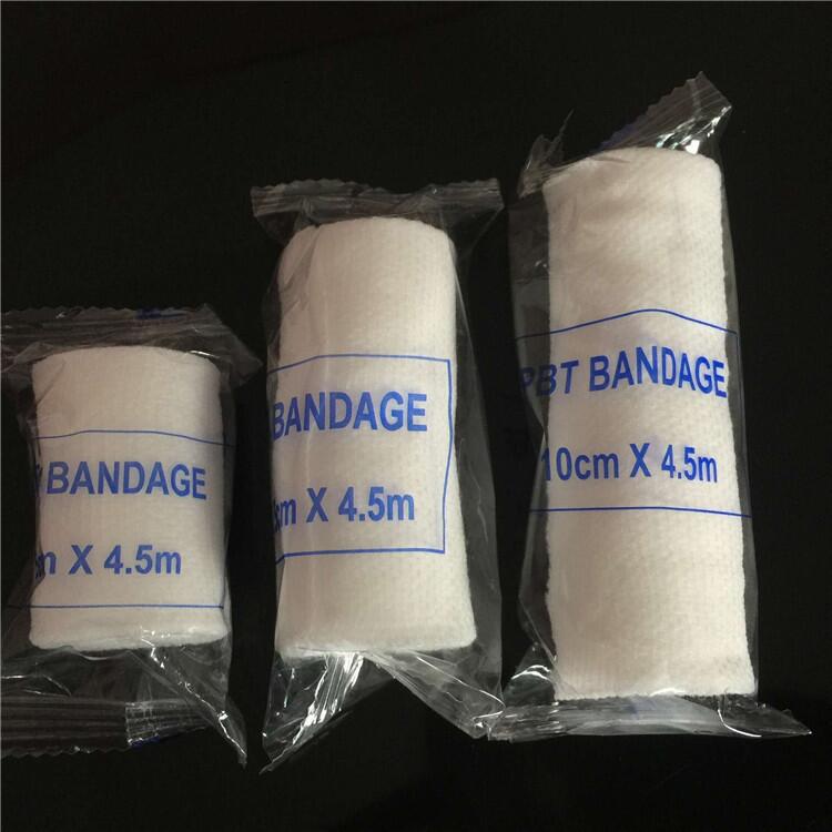 PBT Elastic Bandage First Aid Kit Accessories Breathable Outdoor Sports Bandage Splint Stretchable Fixed Elastic Band
