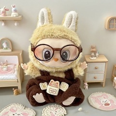 【衣類のみ】第二世代ビニールブラインドボックス ラブブペンダント 衣装着用 パーティー ラブブ着替え オーバーオール