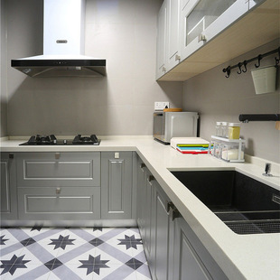 Nanjing Modern Simple Household Whole House Cabinet Open Kitchen Kitchen Cabinet Stove Cabinet Decoration Design