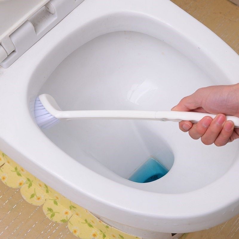 Toilet Bathroom Hanging Cleaning Powerful Long Handle Plastic Thickened Stain Removal Brush_voghion.com