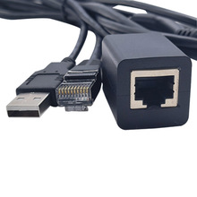定制东莞厂家线束 电脑周边线RJ50 TO  RJ45母座 转接线串口线