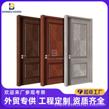 木门三聚氰胺门强化实木复合模压免烤漆生态套装卧室房间隔音防水