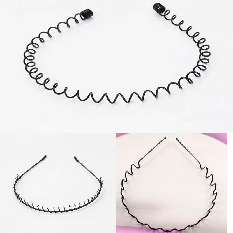 Cross-border special for wave hairband men's and women's headband Korean invisible sports trend bangs broken hairpin wholesale Cross-border special for wave hairband men's and women's headband Korean invisible sports trend bangs broken hairpin wholesale