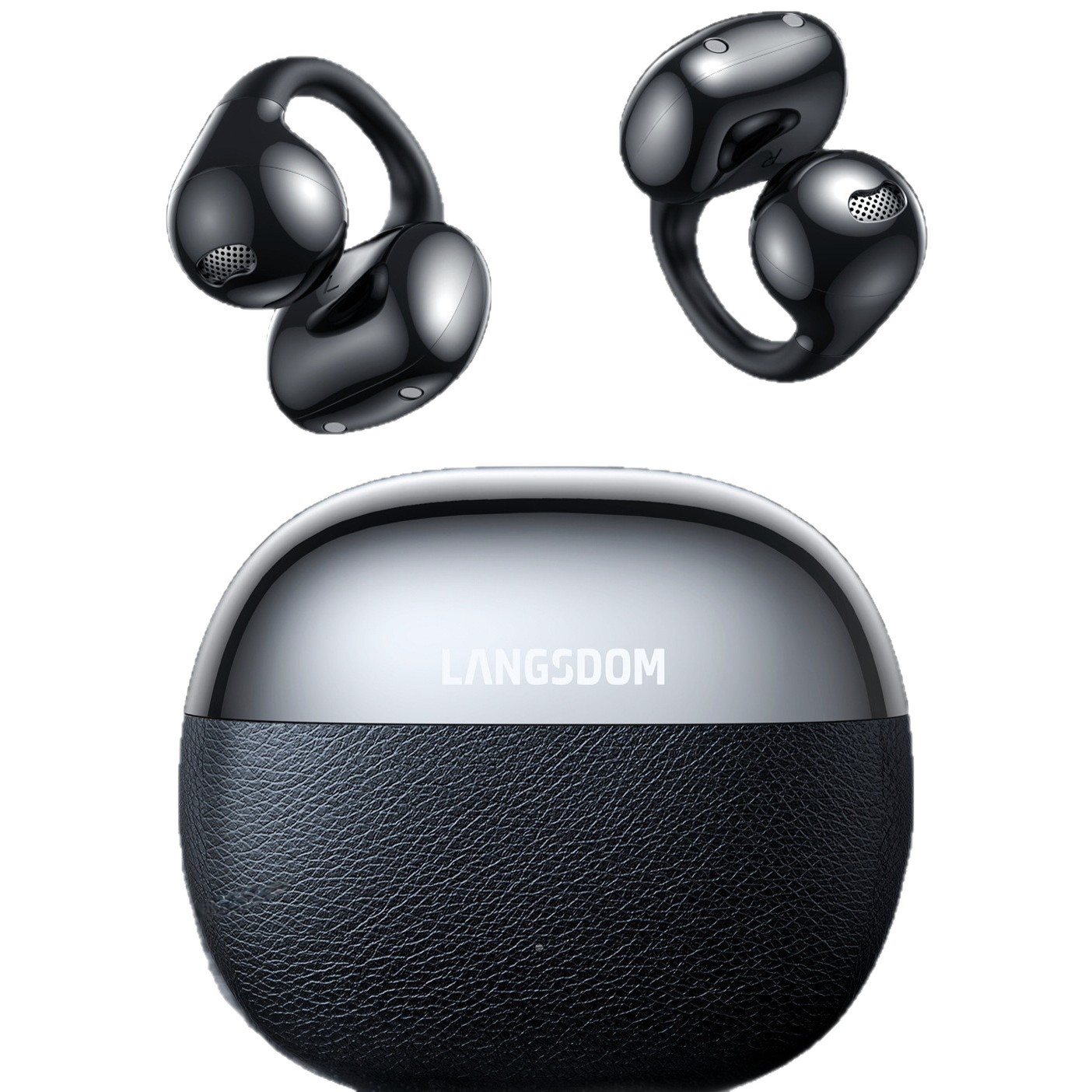 Lanston nuevos auriculares Bluetooth TS30 auriculares AI inteligente Q & A larga duración auriculares Bluetooth deportivos impermeables