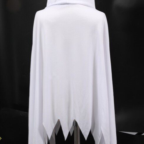 Environment Halloween Children's Costume White Black Luminous Ghost Luminous Ghostface Cape Shawl Party Dress Up Suit