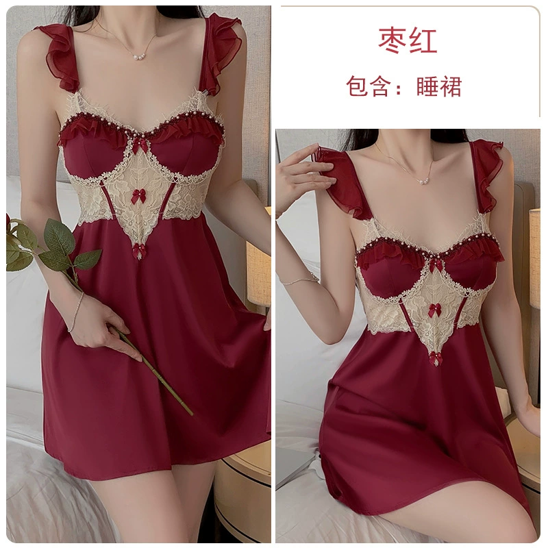 瑰若 Breast pads, pijama, set, backless, plus size, lifting effect