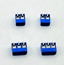 KF301-5.0 螺钉式PCB接线端子接插件可拼接蓝色