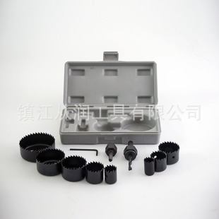 D Woodworking Special Tool Hole Opener Set 11Pc Hardware Tools Gypsum Board Pvc Board Drilling Bit Set