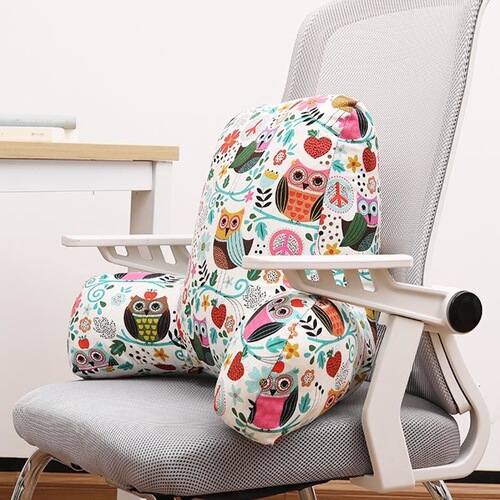 Office seat lumbar support cushion, bedside pillow, car lumbar pillow, spine protection, bedside sofa cushion