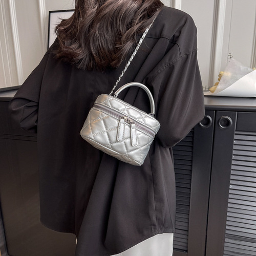 Women's new spring and summer fashionable new style shoulder bag small square bag all-matching niche cross-body female bag