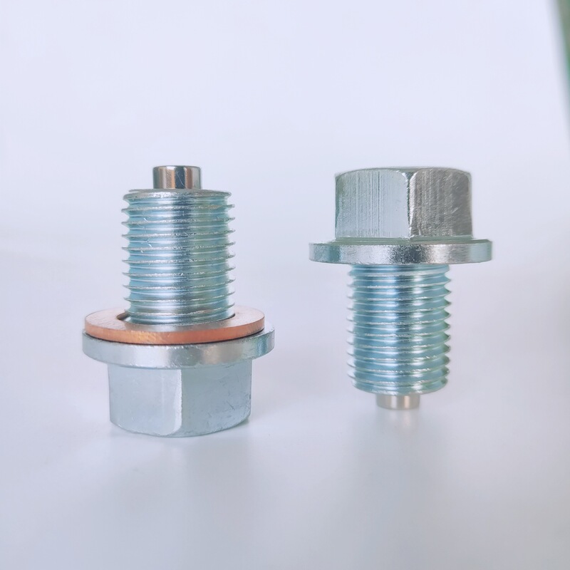 Applicable to Honda Changan Hyundai Kia automobile oil pan bolt magnetic oil drain screw strong magnetic oil drain oil plug