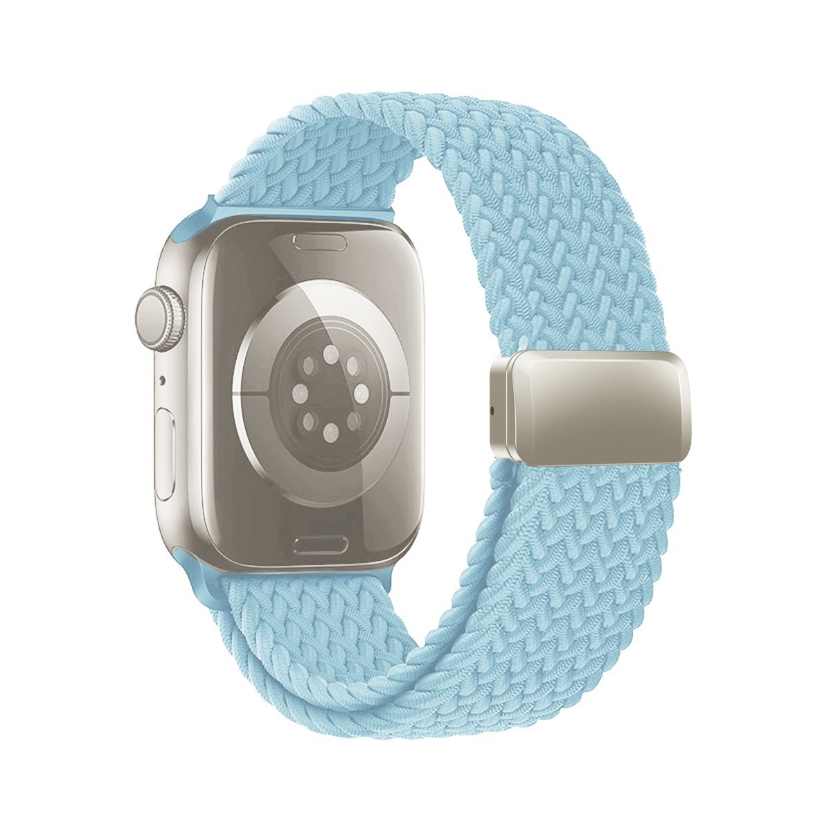 Applewatch10 ナイロン編組磁気時計ストラップ Apple iwach9876 Ultra SE 時計ストラップに適しています。