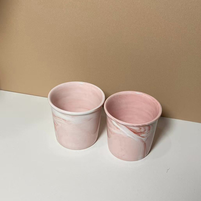 大理石模様陶磁器カップクリエイティブ陶磁器カップ家庭用カップマグカップコーヒーカップ尾品特売|undefined