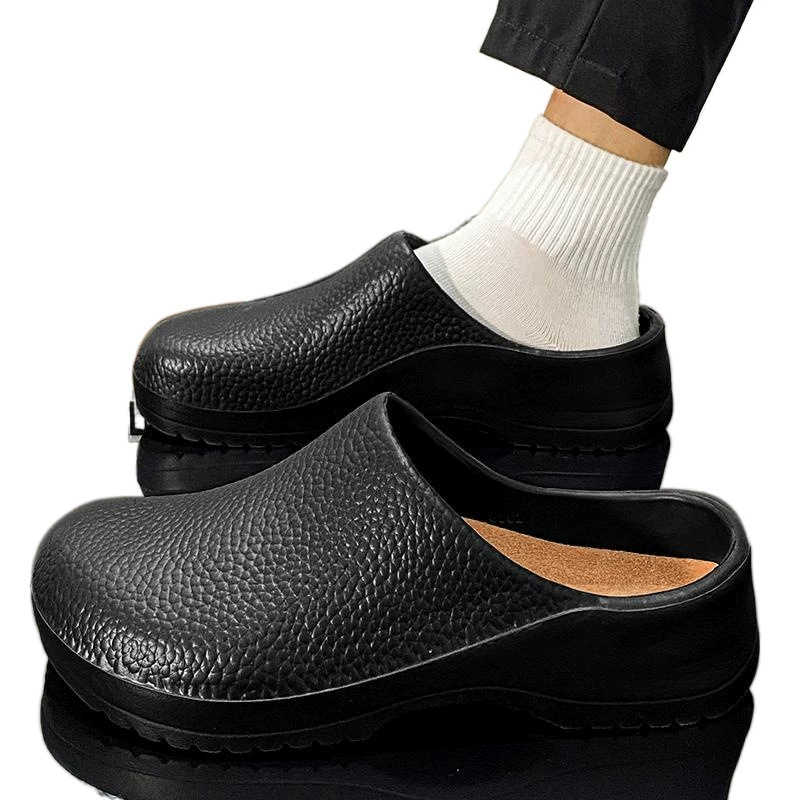 Summer slippers, men's non-slip demi-season waterproof bag, sandals