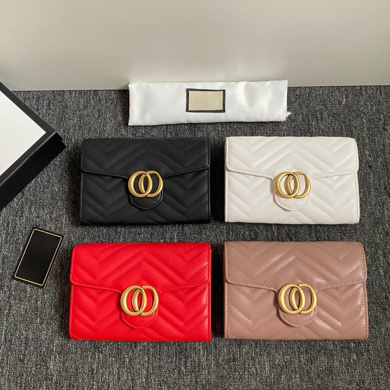 In-Stock G-Brand Marmont Envelope Bag Woc Chain Bag Crossbody Shoulder Underarm Bag Fashion Versatile Women's Bag