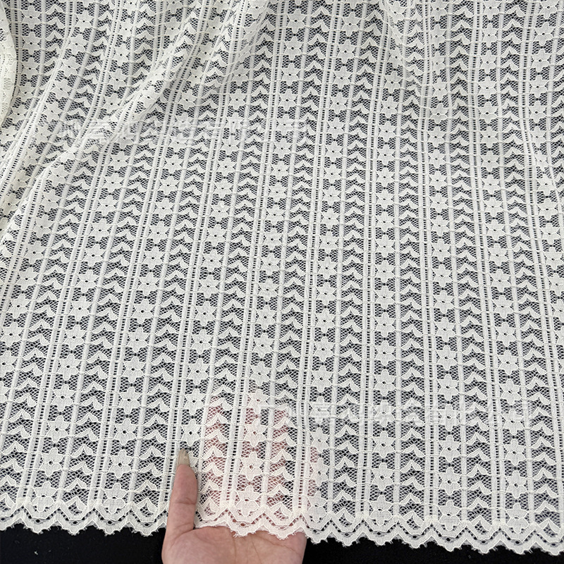 2026 nuevo brocado de amoniaco flor francesa elegante para hacer vestido blusa interior fabricantes de tela de encaje spot