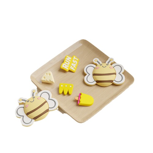 Baotou Hole Shoes DIY Accessory Personal Style Matching Detachable Cute Cartoon Decoration DIY Slippers Accessory Summer