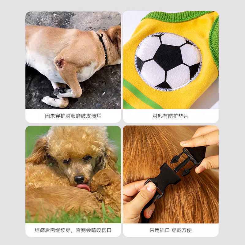 Medianas y grandes perros y perros polainas profesionales para mascotas Golden Retriever perro rodilleras mascota conjunta manga protectora coderas ropa