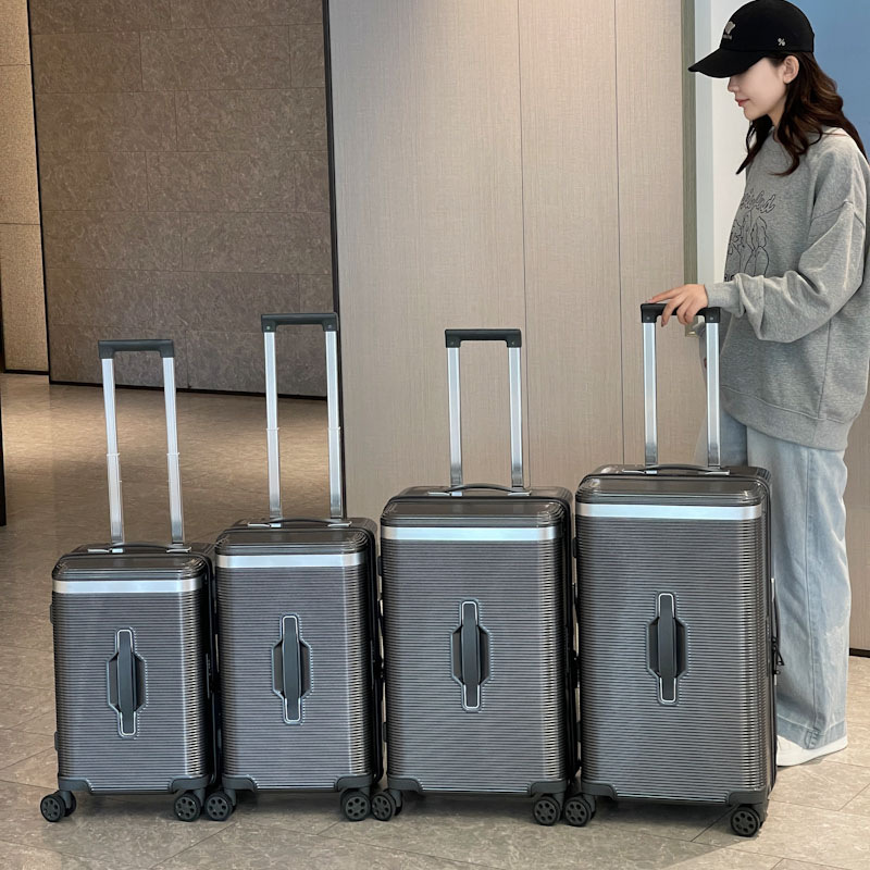 새로운 대용량 2025 여성용 가방 20inch 남학생용 탑승 케이스 비밀번호 트롤리 케이스 여행 가방