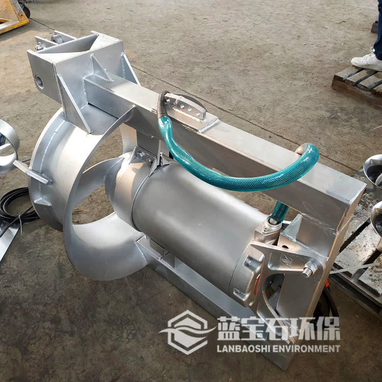 Насос для циркуляции шлама в трубопроводе QJB-W10/12P, фиксированная муфта, погружной обратный насос, сапфир, защита окружающей среды