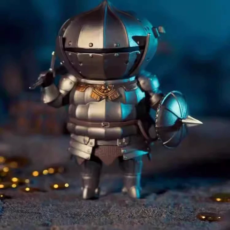 Подтверждённый подлинный слепой набор Dark Souls яйцо фігура Black Soul Knight на день рождения однокласснику