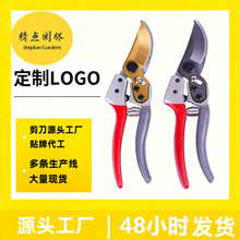 精点V14五金强力加厚钢果树修枝剪粗枝剪刀园林园艺修花剪家用