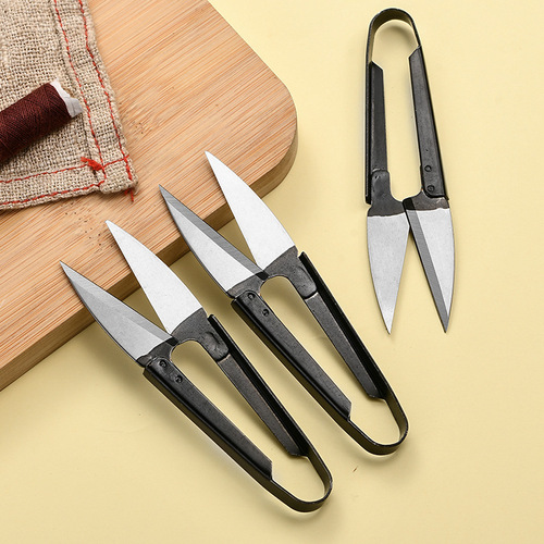 Korean foreign trade classic small thread trimming scissors household sharp scissors handmade paper cutting office scissors yarn scissors