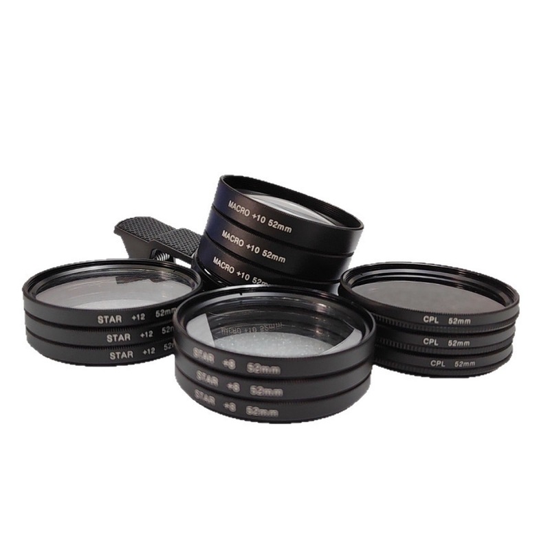 52mm10X20X マクロオーバーレイスターライトミラー CPL 減光ミラー携帯電話写真アーティファクトレンズ|undefined