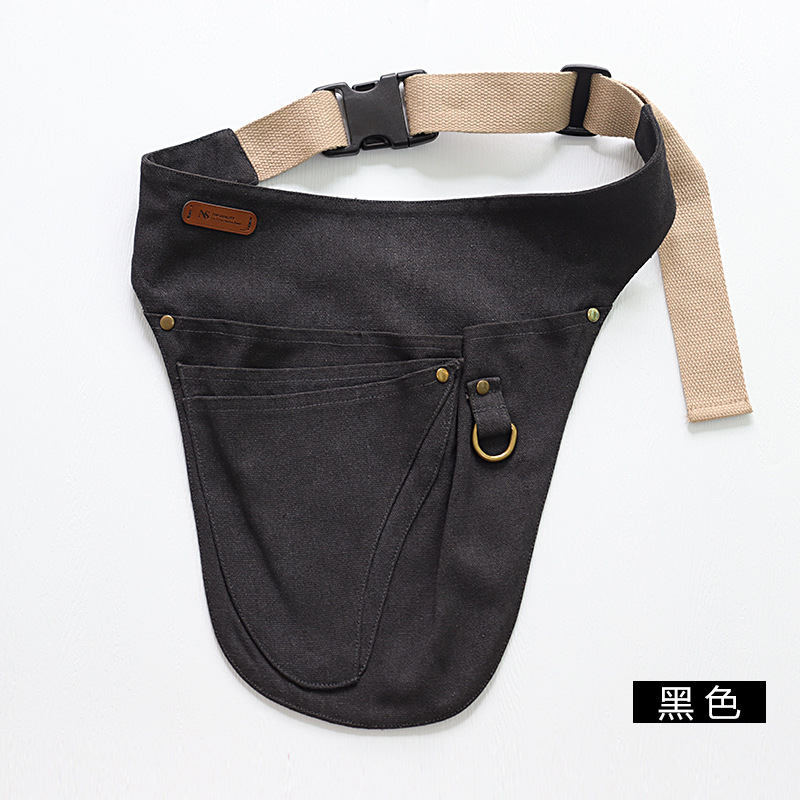 Delantal de lona de Amazon transfronterizo herramienta bolsa de cintura spot al por mayor multibolsillos reparación de electricista almacenamiento cintura delantal