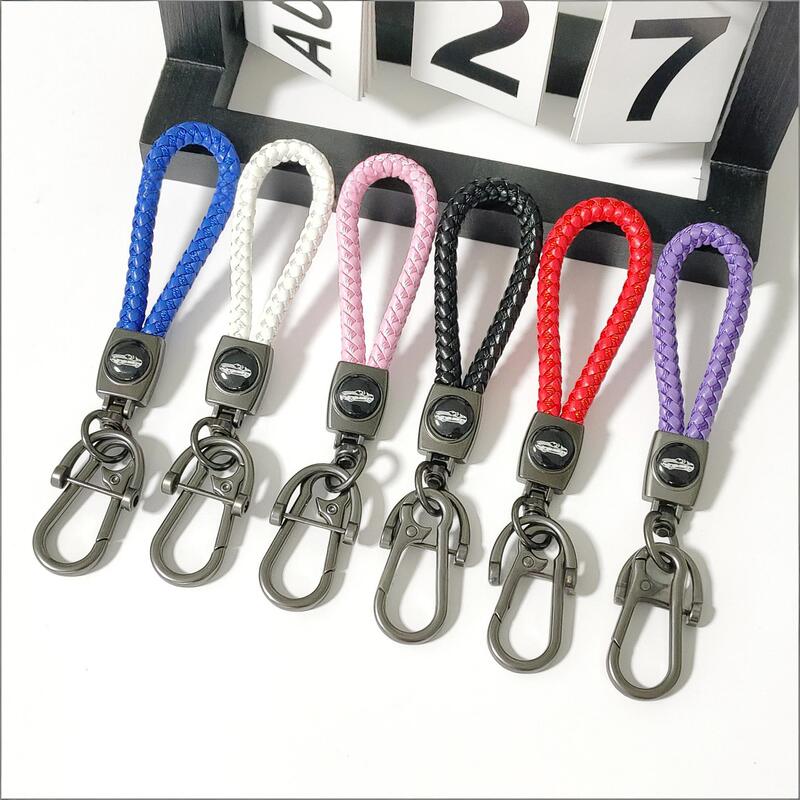 Hand-Woven Rope Car Keychain, Simple Key Lanyard with Car Logo, Cross-Border Hot-Selling Keychain Wholesale Hand-Woven Rope Car Keychain, Simple Key Lanyard with Car Logo, Cross-Border Hot-Selling Keychain Wholesale
