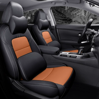 Modelə uyğun (Original) oturacaq örtükləri – Sentra 20-24 Nissan Xuanyi - b-black-orange-deluxe-edition-2020-2024