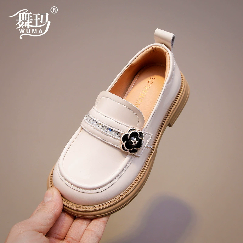 WUMA Footwear — детские туфли принцессы на осень, кожаные, натуральная кожа, элегантные и удобные