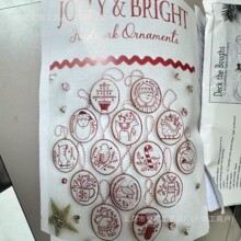 �羳��Ʒhand embroidery Christmas ornaments�}�Q�ֹ��̽��׼�