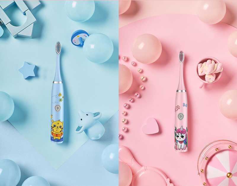 贴牌定制软毛电动儿童牙刷