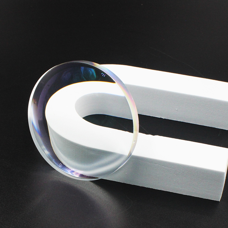 Factory wholesale 1.61 aspherical anti-blue light green film myopia lens high-definition transparent B-grade resin lens 