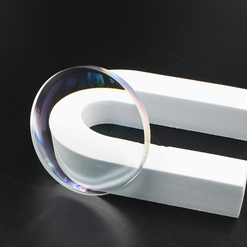 Factory wholesale 1.61 aspherical anti-blue light green film myopia lens high-definition transparent B-grade resin lens 